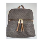 Michael Kors Rhea Slim Logo Backpack NWT Photo 2