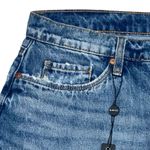 BLANK NYC  | Women's Blue Medium Wash Cotton‎ Denim Mini Skirt Size 30 Distressed Photo 1