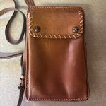 Patricia Nash  Leather Small Boho Chic Western Coastal Cowgirl Phone Crossbody Photo 1