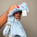 Apple Bottoms Vintage Y2K Denim Jean Skirt with Silver Belt Buckle  Photo 4