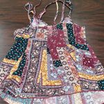 American Eagle Patchwork Tank Top Size X-Small Photo 2
