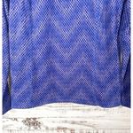 Columbia  Women's Geometric Long Sleeve Glacial Pullover Sweater Purple Sz Medium Photo 2