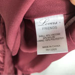 Lovers + Friends Tatum Maeve Pink Velvet Burnout Cut Out Maxi Dress Medium Photo 5