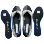 Rothy's  The Flat Round Cap Toe Slip On Shoes Plaid Black White Women's Size 6 Photo 4