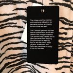 Chaser Sweatshirt Shirred Sleeve Black & White Zebra Print Sweatshirt Sz 3X NWT Photo 10