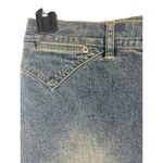L.A. Blues 90s Y2K Antique Wash Denim Stretch Mini Skirt 10 Photo 2
