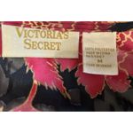 Victoria's Secret VINTAGE Red and Black sleep shirt Night dress Size medium Photo 5