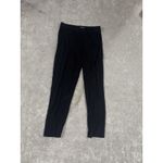 Eileen Fisher  petite small black straight leg pull on pants‎ Viscose Spandex Photo 1