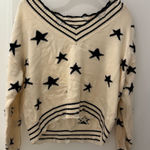 Rock n rags  Star Sweater Black White Photo 0