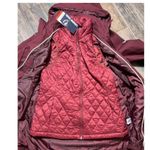 Lands' End NWT  3 in 1 Systems Jacket Hooded Water Resistant Burgundy Medium Vest Photo 7