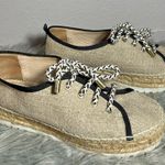 Botkier  Women's Wren Oxford Espadrille Canvas Beige Espadrille Sneakers Size 7M Photo 5