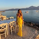 ZARA  golden Yellow Maxi satin corset bodycon formal Dress evening party wedding  Photo 1