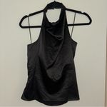 Heartloom  Satin Cowlneck Halter Top Photo 2