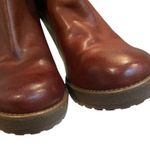 Coach Brown Laurette Leather Sweater Knit Boots, Sz 6.5 Photo 7