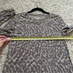 Cold Crush  Women's Cheetah Print Long Sleeve T-Shirt Size Small Photo 4