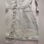 ZARA NWT Womens Denim Mini Dress Size Large Photo 5