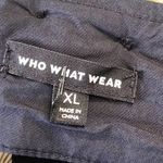 Who What Wear Backless Ruffle Strap Dress Back Bow Mini Cutout Sundress Photo 8