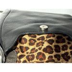 Brighton Fashionista Collection Chic calf hair black leather crossbody Bag Photo 15