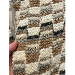 Donnkenny Jacket Women’s 12 Gray Beige Wool Blend Boucle Lined DK Gold Photo 1