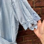 LC Lauren Conrad  Blue Size Medium Wrap Dress Photo 3