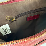 Kattee Cowhide Leather Crossbody Bag Burgundy Pebbled Shoulder Purse NWOT Red Photo 4