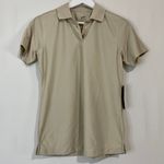 Polo Ultra Club Women’s Cool & Dry Elite Short Sleeve Light Tan Size XS NWT Photo 0