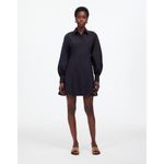Madewell NWT  Seamed Long-Sleeve Mini Shirtdress in Poplin - MSRP $138 -‎ Size 6 Photo 2