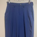 Duluth Trading Co Women's Size 4 Flexcellence Wide Leg Trousers Navy Blue Photo 3