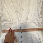 House Of CB  'Tianna' Ivory white Ruffle Corset Dress  size L Photo 8
