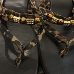 Liz Claiborne Cheetah kitten heel sandals Photo 2