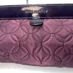 Vera Bradley Plum Quilted Clutch Evening Bag Purse Photo 2