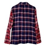 Nordstrom  Cotton Plaid Red & Blue Button Down Shirt(Size Medium) Photo 1