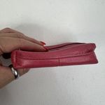 Brighton  Pink Leather Heart Coin Purse Change Purse Zipper Small Photo 3