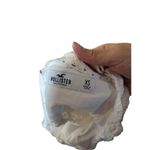 Hollister Womens Crochet Knit Crop Top Tank Wrap Waist White Size XS Photo 3