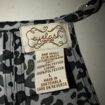 Eyelash Couture  BLACK AND GRAY LEOPARD PRINT DRESS LARGE Photo 2