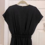 The Editor’s Market Moll V-Neck Jumpsuit in Black Photo 12