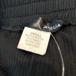 AQUA  ribbed black jogger pants nwt Photo 3