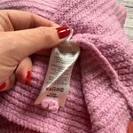 Pilcro Anthropologie  Cowl Neck Sweater Women's Size L Pink Long Sleeve Pullover Photo 5