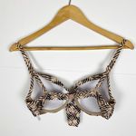Seafolly Size 14 Padded front Tie Printed Bikini Top Photo 1