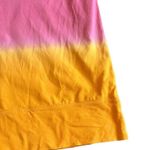 Diane Von Furstenberg  Colorful Ombre T-Shirt Dress Short Sleeve Crew Neck Small Photo 8