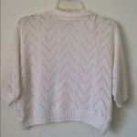 Cato FINAL MARKDOWN Ladies'  Crocheted White Shrug (M) Photo 4
