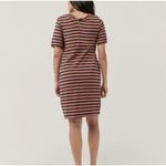 Pact  Organic cotton Avery Harvest stripe dress Size Small Photo 1