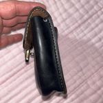 Vintage Black Genuine Leather Pouch for Belt Photo 10