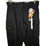5.11 NWT  Response Series Womens Fire Navy EMS‎ Cotton Cargo Pants 16 Unhemmed Photo 2