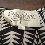 Rory Beca black & cream geometric print tank top size M Photo 6