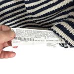 ZARA Women’s Cropped Striped Turtleneck Sweater Navy/White/Yellow M Photo 10