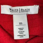 White House | Black Market Red Tunic Sweater Cowl Neck Long Sleeve XS Photo 5
