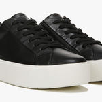 Vince NWOB Benfield Leather Platform Sneaker (Women). Size 9M. MSRP $250 Photo 0