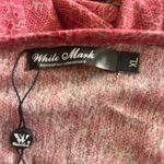 White Mark brick red boho midi dress with embroidered yoke. NWT. Size XL. Photo 9