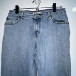 Levi's 550 Womens Relaxed Boot Cut Blue Jeans Size 6 Short Cotton Stretch Y2K Photo 1